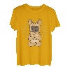 Frenchie Meditation - Französische Bulldogge Yoga Mandala T-Shirt