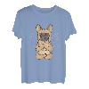 Frenchie Meditation - Französische Bulldogge Yoga Mandala T-Shirt