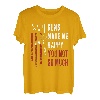 Guns Make Me Happy You Not So Much - Lustiger Waffenbesitzer Witz T-Shirt