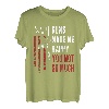 Guns Make Me Happy You Not So Much - Lustiger Waffenbesitzer Witz T-Shirt