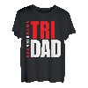 Herren Triathlon Dad I Geschenk Vater Triathlet Papa T-Shirt