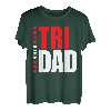 Herren Triathlon Dad I Geschenk Vater Triathlet Papa T-Shirt