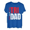 Herren Triathlon Dad I Geschenk Vater Triathlet Papa T-Shirt