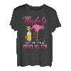 mädels egal was passiert pegel halten party alkohol flamingo T-Shirt