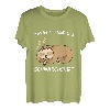 Herren Papas Offizielles Schlafshirt Pyjama Faultier Schnarchen T-Shirt