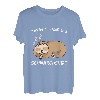 Herren Papas Offizielles Schlafshirt Pyjama Faultier Schnarchen T-Shirt
