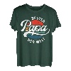 Herren Bester Papa der Welt Retro Spruch Vintage Vatertagsgeschenk T-Shirt