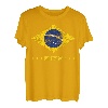 Brasilien-T-Shirt für Damen, Herren, Kinder, brasilianische Flagge, Grün T-Shirt