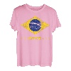 Brasilien-T-Shirt für Damen, Herren, Kinder, brasilianische Flagge, Grün T-Shirt