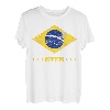 Brasilien-T-Shirt für Damen, Herren, Kinder, brasilianische Flagge, Grün T-Shirt