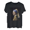 Das Mädchen mit dem Perlenohrgehänge Shirt Klassische Kunst T-Shirt