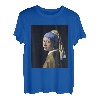 Das Mädchen mit dem Perlenohrgehänge Shirt Klassische Kunst T-Shirt