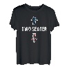 Zweisitzer Herren Lustig 4. Juli Humor Jungen Jungs Väter T-Shirt