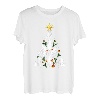 Fahrrad-Weihnachtsbaum, Weihnachts-Pyjama, cooler Weihnachts-Biker-Radfahrer T-Shirt