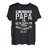 Herren Ich habe zwei Titel Papa und Bonuspapa und ich rocke beide T-Shirt