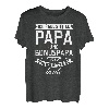 Herren Ich habe zwei Titel Papa und Bonuspapa und ich rocke beide T-Shirt