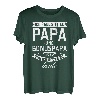 Herren Ich habe zwei Titel Papa und Bonuspapa und ich rocke beide T-Shirt