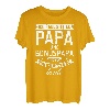 Herren Ich habe zwei Titel Papa und Bonuspapa und ich rocke beide T-Shirt