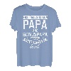 Herren Ich habe zwei Titel Papa und Bonuspapa und ich rocke beide T-Shirt