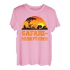 Safari Reiseführ Hemd Halloween Kostüm Frauen Männ Lustiges