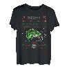Ugly Fishing Weihnachten Barsch Fisch Bekleidung Merry Fishmas T-Shirt