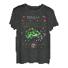 Ugly Fishing Weihnachten Barsch Fisch Bekleidung Merry Fishmas T-Shirt