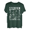 Herren Vorname Steffen Lustiger Spruch Humor T-Shirt