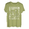 Herren Vorname Steffen Lustiger Spruch Humor T-Shirt