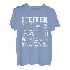 Herren Vorname Steffen Lustiger Spruch Humor T-Shirt