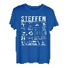 Herren Vorname Steffen Lustiger Spruch Humor T-Shirt