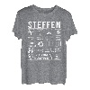 Herren Vorname Steffen Lustiger Spruch Humor T-Shirt