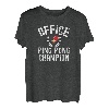 Büro Ping Pong Champion Ping Pong Büro Turnier T-Shirt