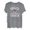 Büro Ping Pong Champion Ping Pong Büro Turnier T-Shirt