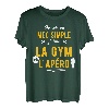 Herren Lustige Geschenkidee Apero Gymnastik T-Shirt T-Shirt