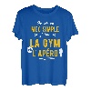 Herren Lustige Geschenkidee Apero Gymnastik T-Shirt T-Shirt
