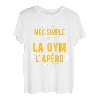 Herren Lustige Geschenkidee Apero Gymnastik T-Shirt T-Shirt