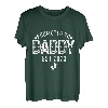 Herren Befördert zum Papa Est. 2023 Baby Dad Vater für New Daddy T-Shirt