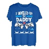 Ich habe mich zu Daddy Gamer Player 1 Spieler 2 Gaming angestiegen T-Shirt