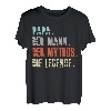Herren Vatertagsgeschenk tshirt Papa Spruch Vatertag shirt Vater T-Shirt