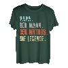 Herren Vatertagsgeschenk tshirt Papa Spruch Vatertag shirt Vater T-Shirt
