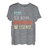 Herren Vatertagsgeschenk tshirt Papa Spruch Vatertag shirt Vater T-Shirt