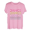 Tanz Futuristisch Tanzende Tänzerin Studio Party Dancefloor T-Shirt
