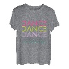 Tanz Futuristisch Tanzende Tänzerin Studio Party Dancefloor T-Shirt