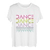 Tanz Futuristisch Tanzende Tänzerin Studio Party Dancefloor T-Shirt