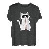 Katze spielt Oboe T-Shirt