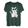 Katze spielt Oboe T-Shirt