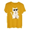 Katze spielt Oboe T-Shirt