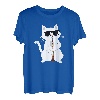 Katze spielt Oboe T-Shirt