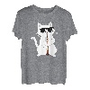 Katze spielt Oboe T-Shirt