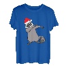 Dabbing Raccoon Weihnachtsmann-Mütze Dab Dance Waschbär T-Shirt